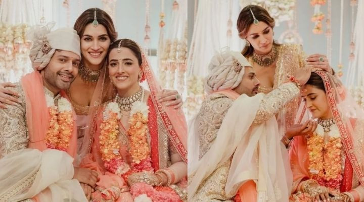 বোনের বিয়েতে কৃতির আবেগঘন পোস্ট